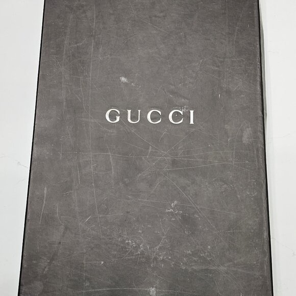 Original Gucci python over-the-knee stretch boots BLACK - Picture 8 of 16